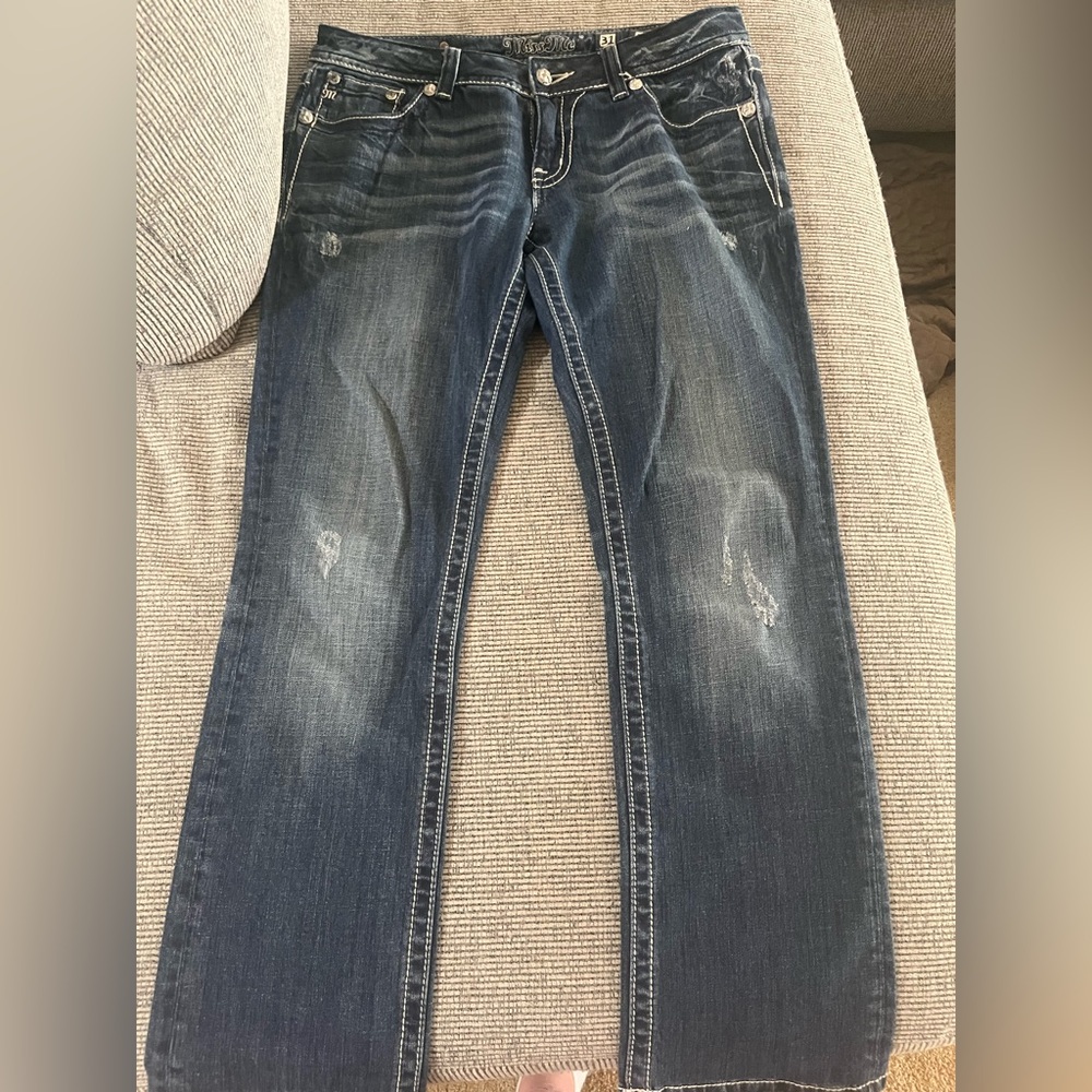 Miss me Dark Blue Women Jeans nwot - Picture 3 of 9